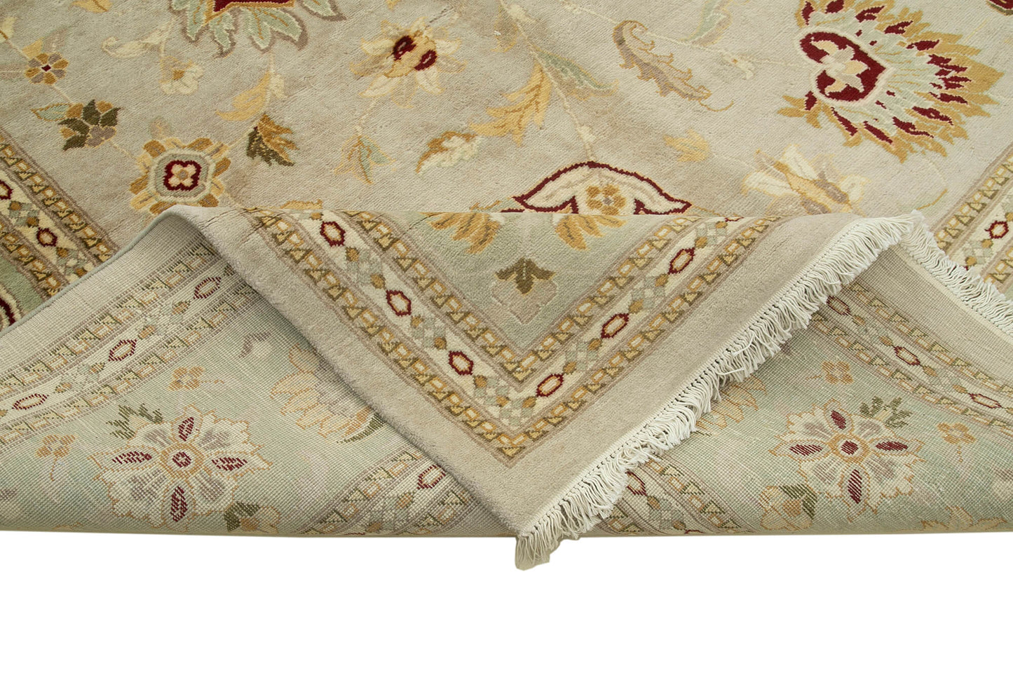 12x18 Beige Oushak Rug - 35979