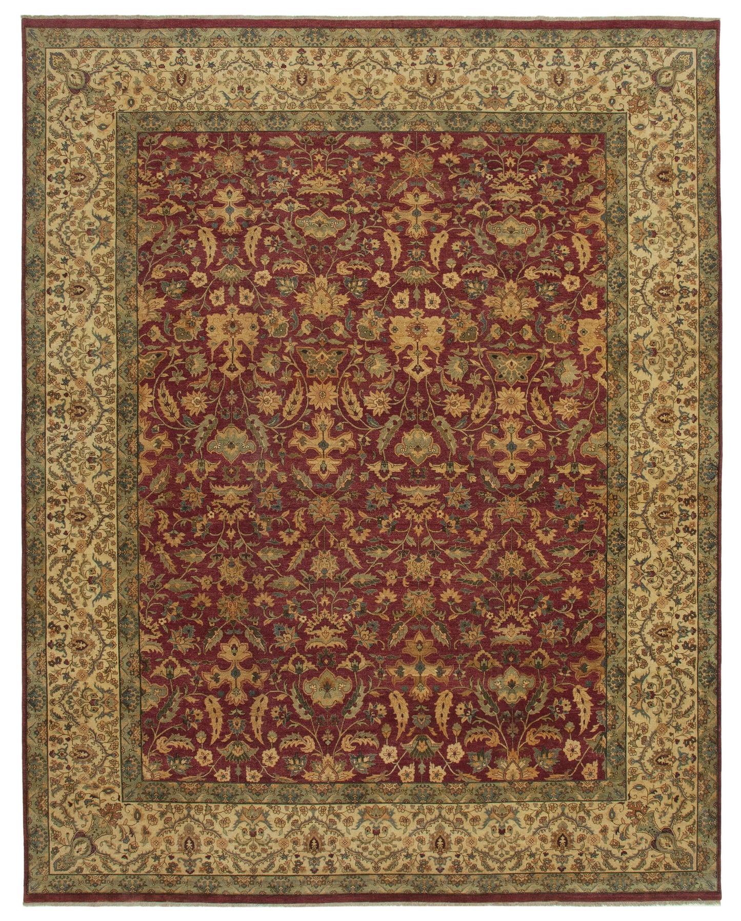 12x15 Red Oushak Rug - 35981
