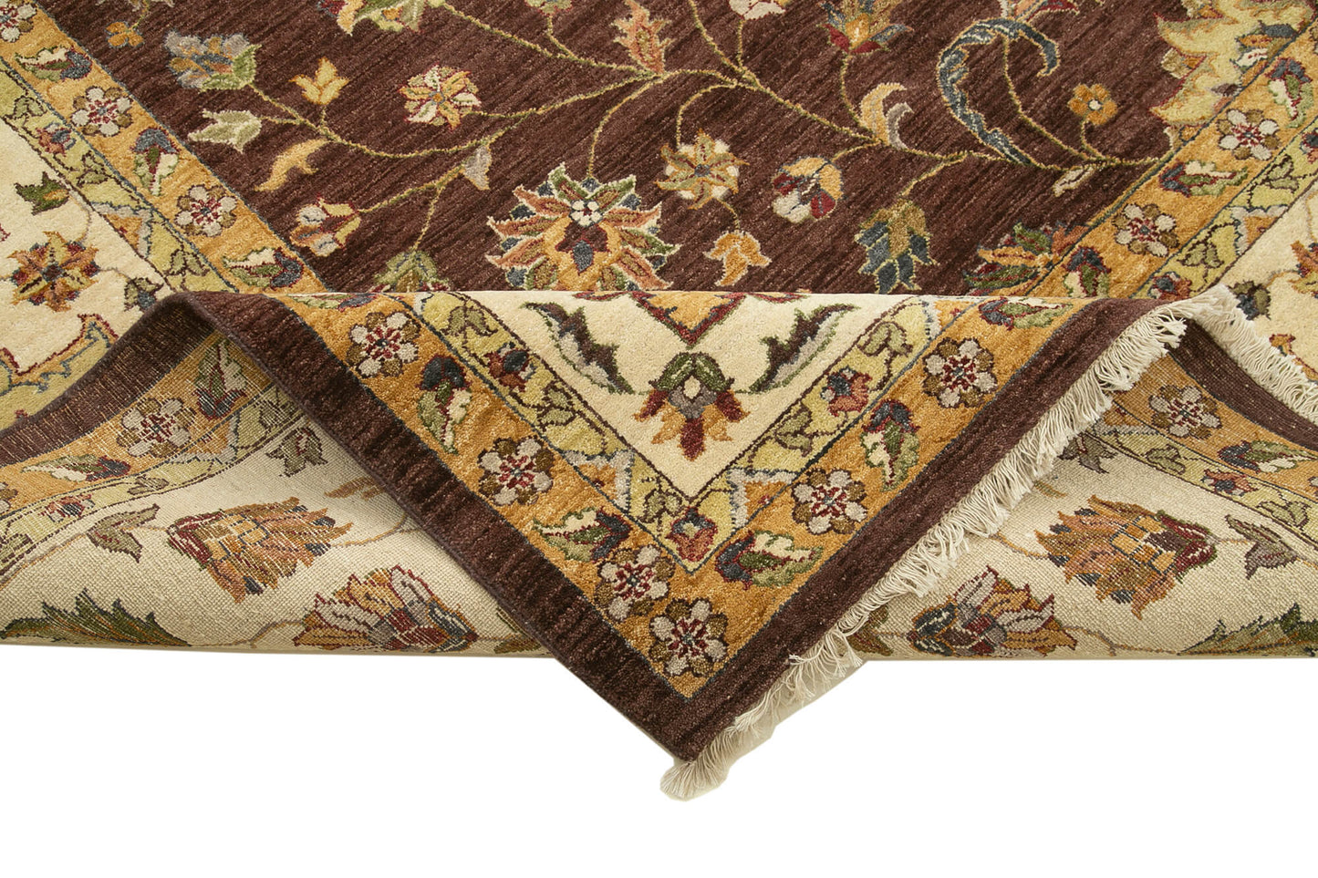 12x15 Brown Oushak Rug - 35985