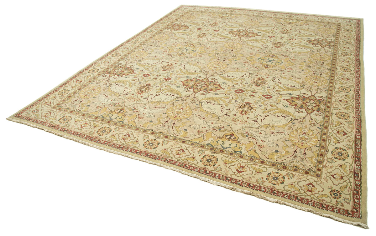 12x15 Beige Oushak Rug - 35991