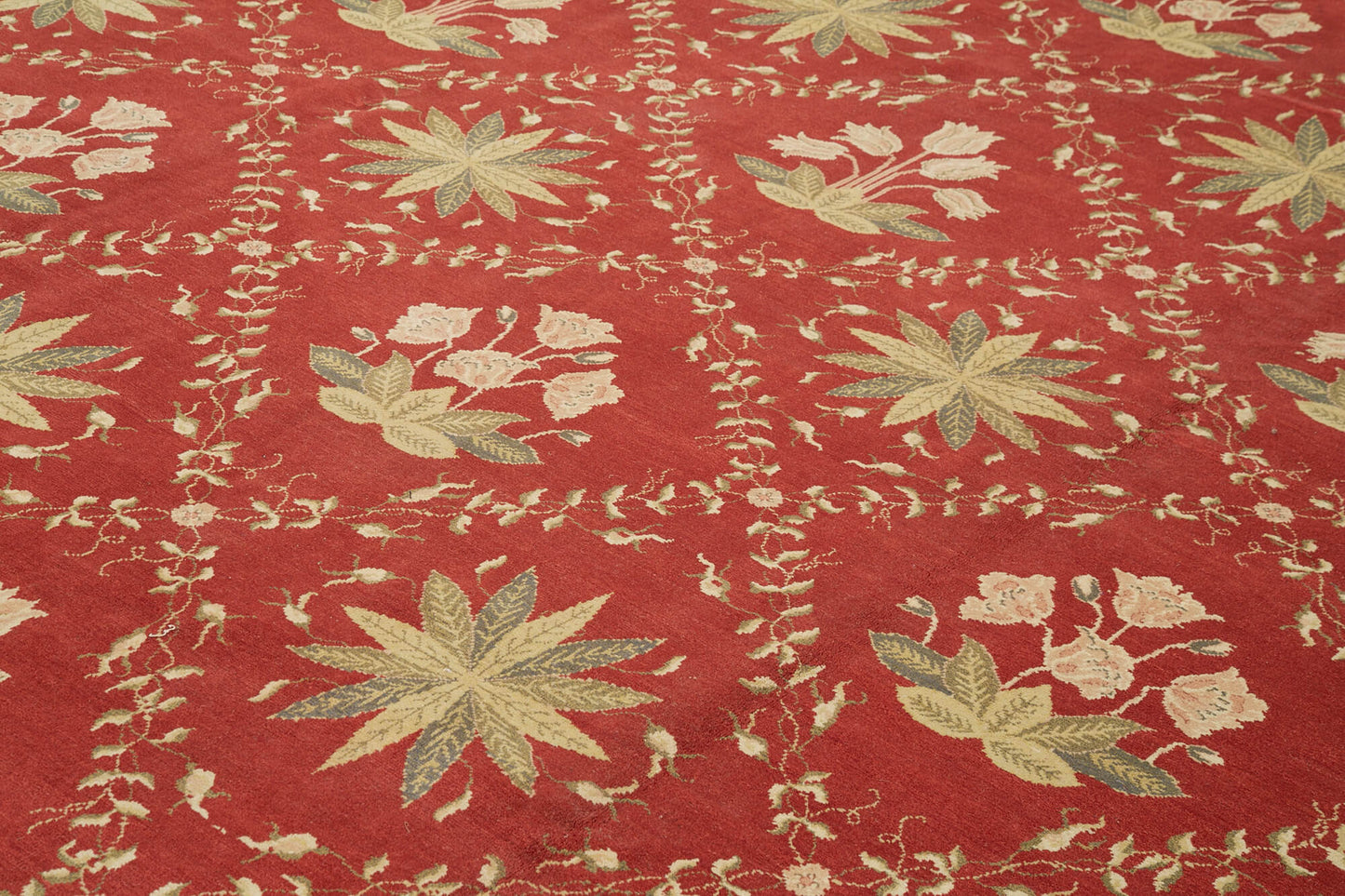 12x14 Red Oushak Rug - 35995