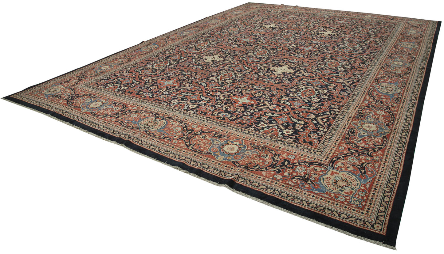 14x19 Multicolor Oushak Rug - 36009