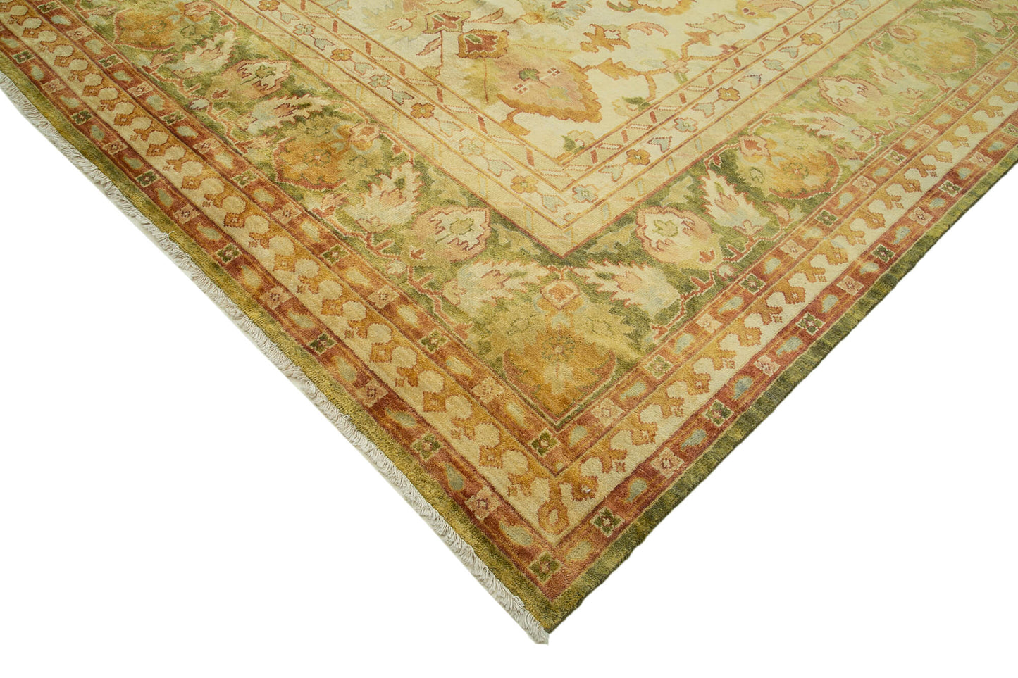 12x15 Beige Oushak Rug - 36050