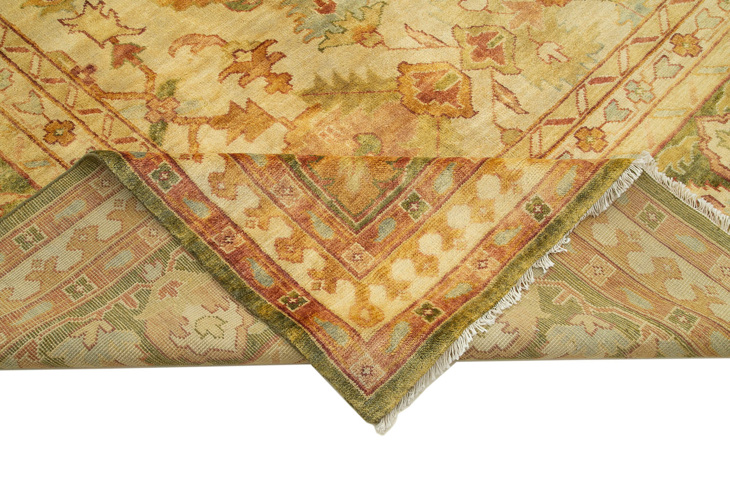 12x15 Beige Oushak Rug - 36050
