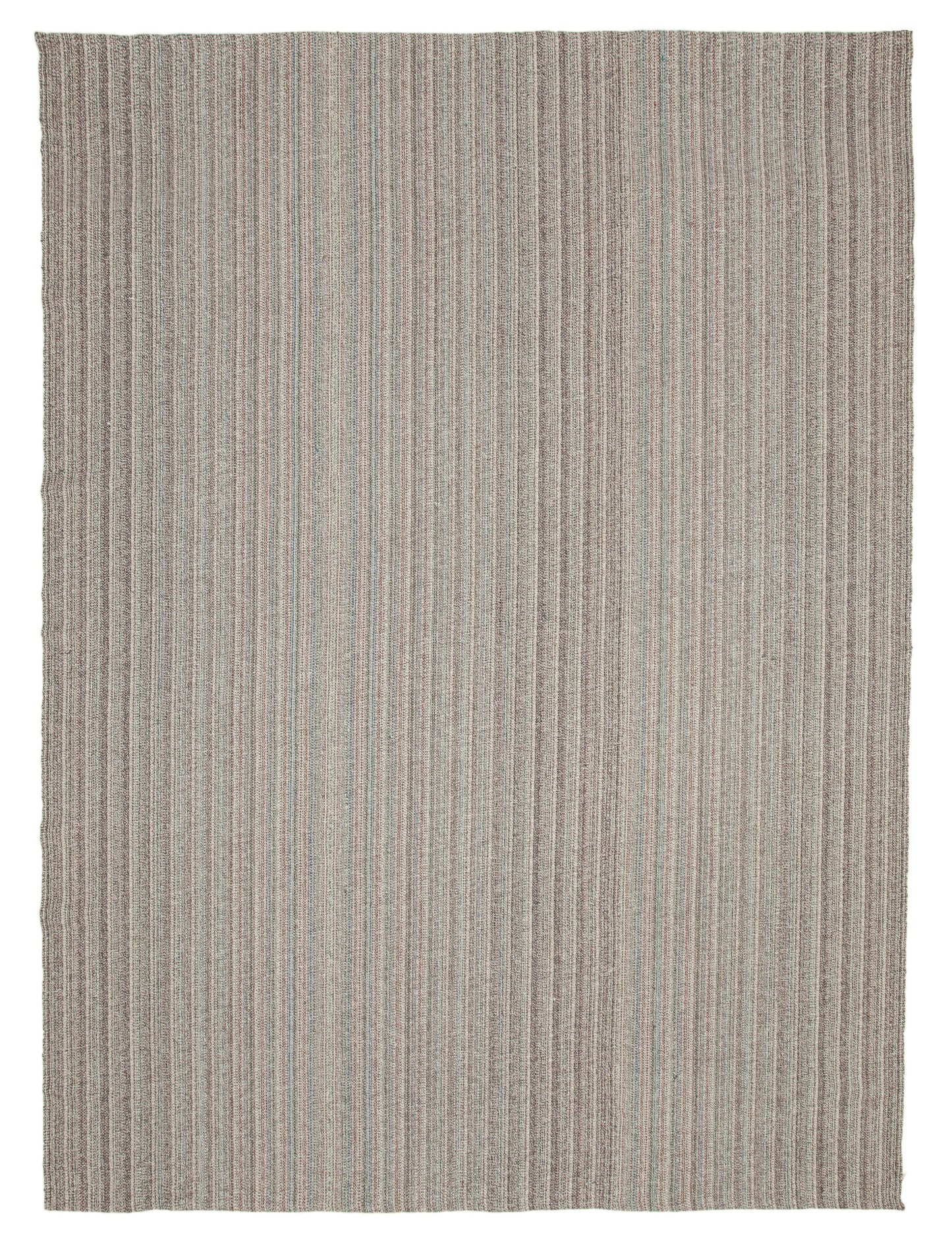 10x14 Grey Modern Kilim Rug - 36246