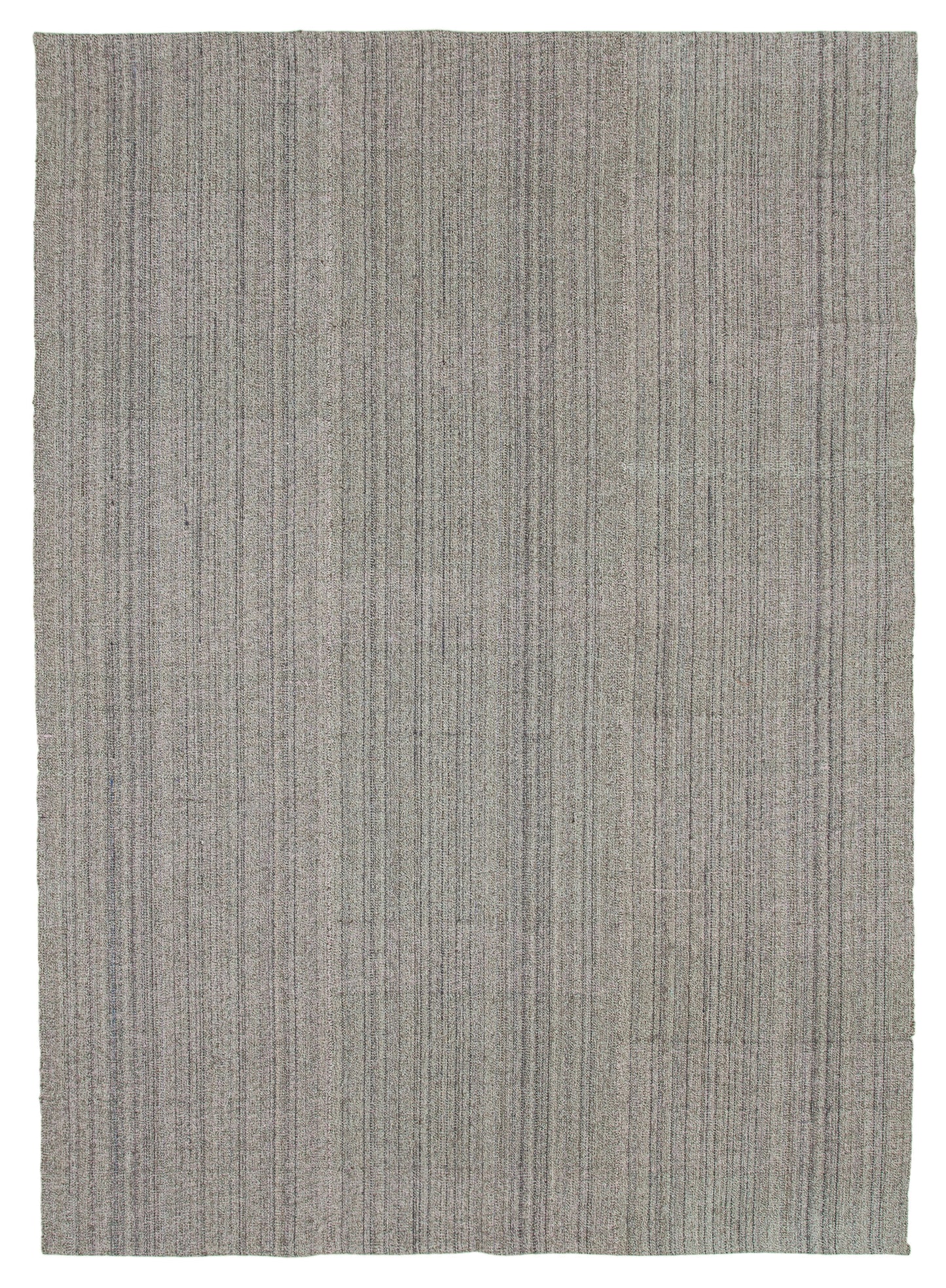 8x12 Grey Modern Kilim Rug - 36252