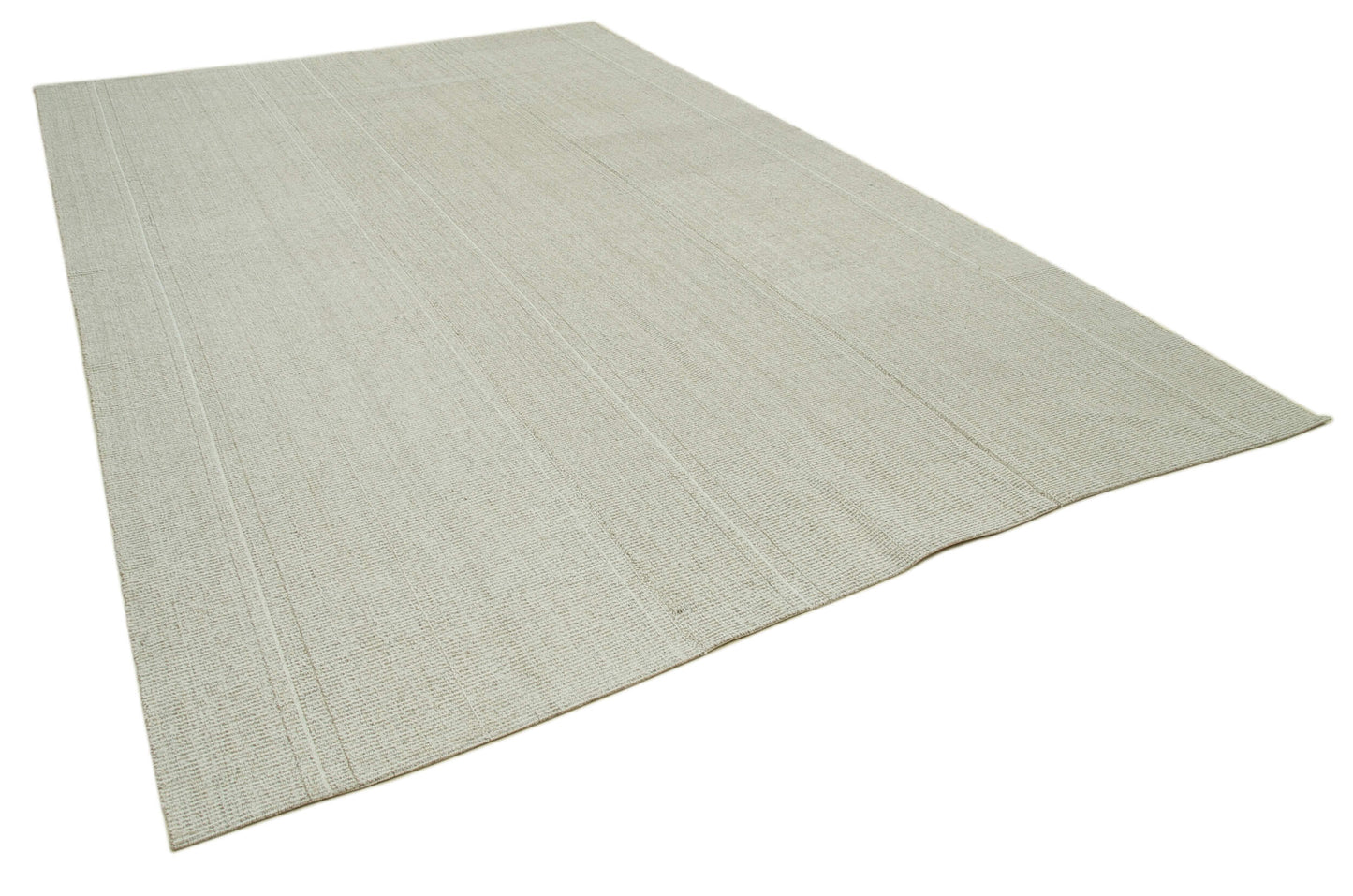 9x13 Beige Modern Kilim Rug - 36259