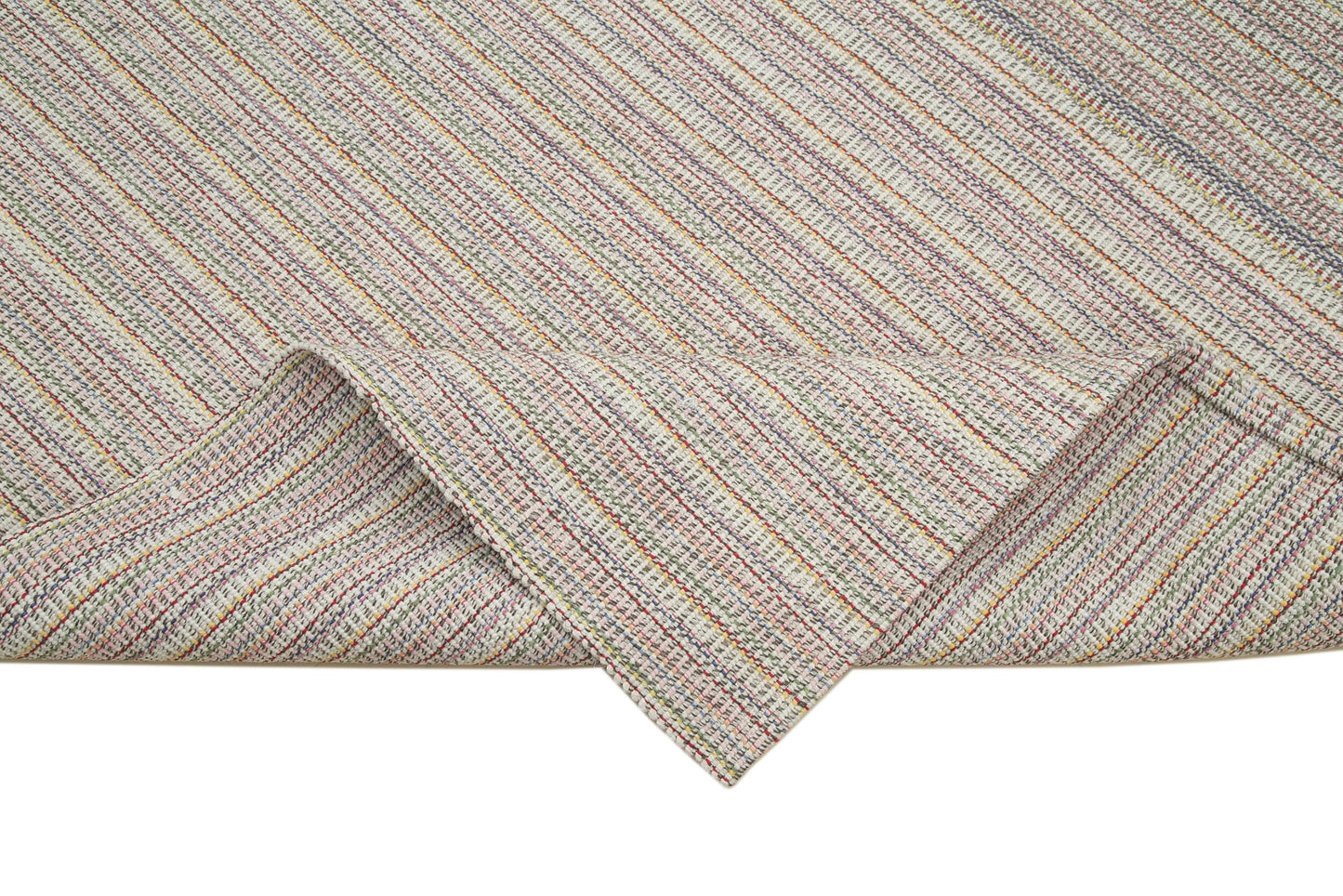 7x11 Multicolor Modern Kilim Rug - 36302