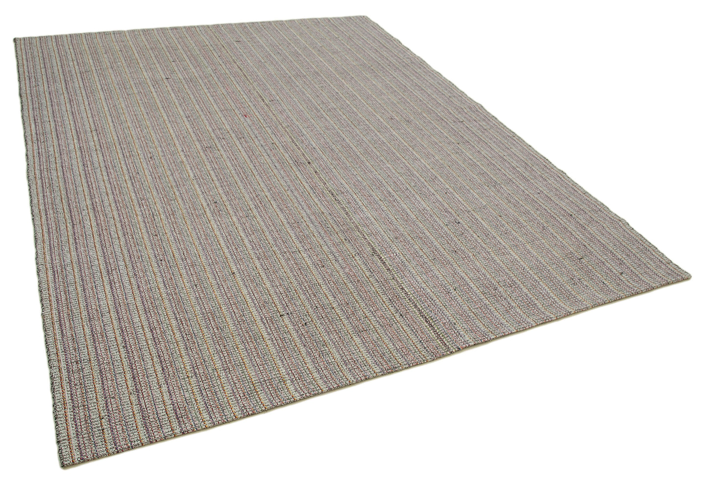 7x9 Multicolor Modern Kilim Rug - 36304