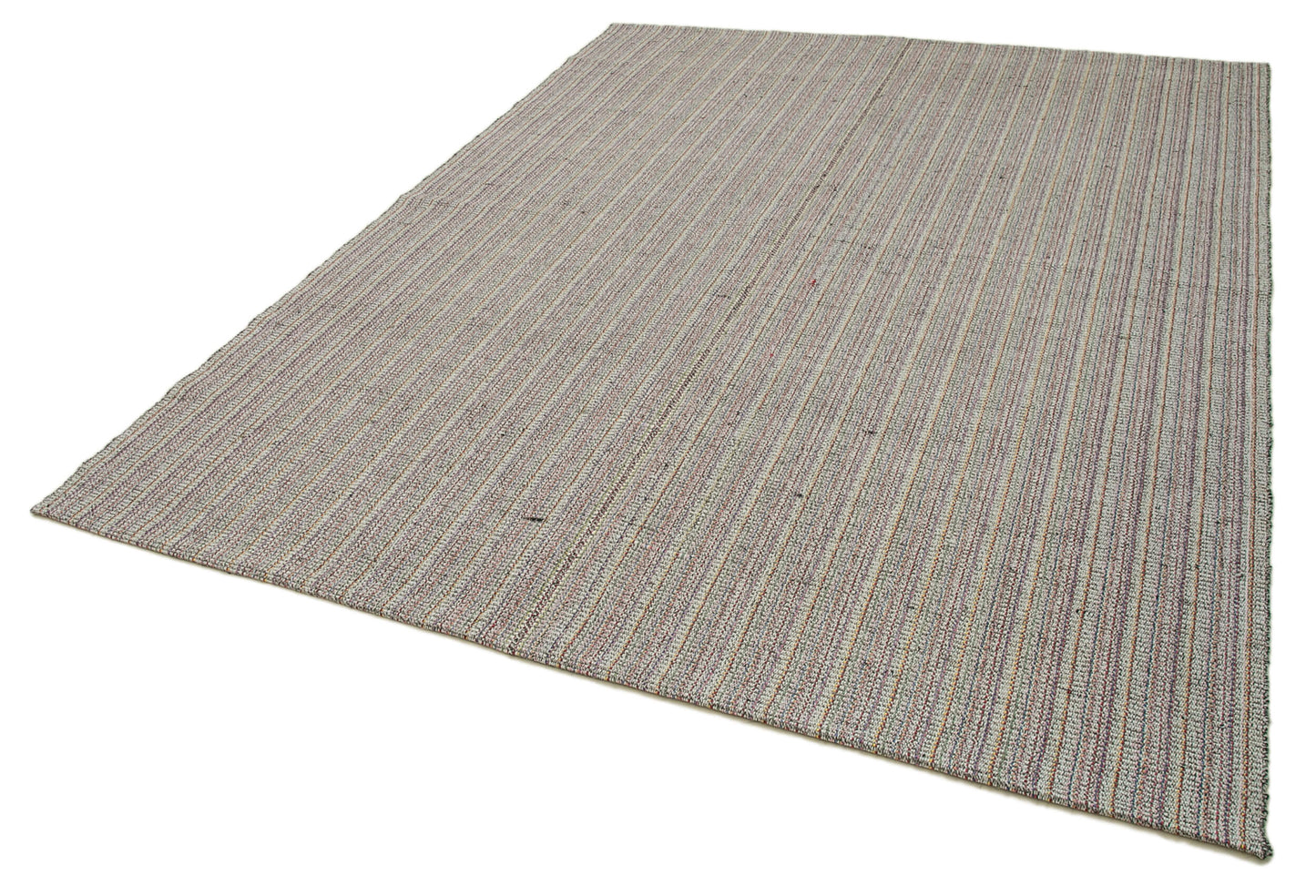 7x9 Multicolor Modern Kilim Rug - 36304