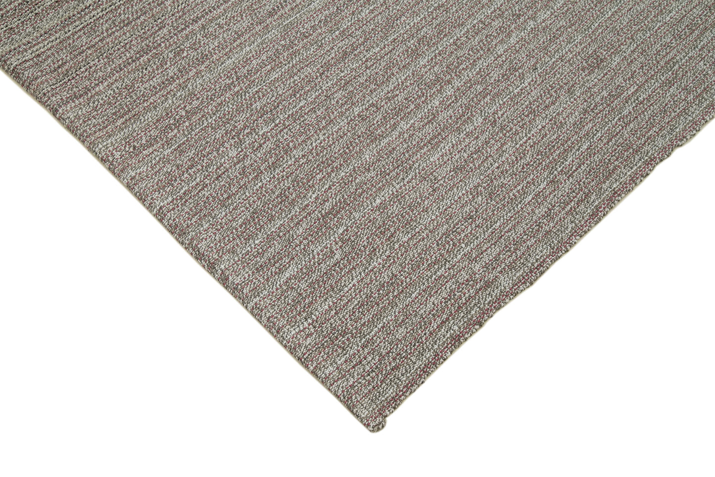 7x10 Grey Modern Kilim Rug - 36305