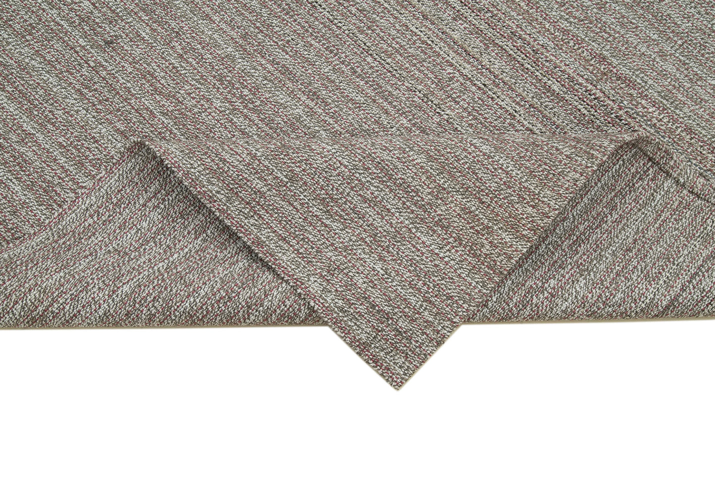 7x10 Grey Modern Kilim Rug - 36305