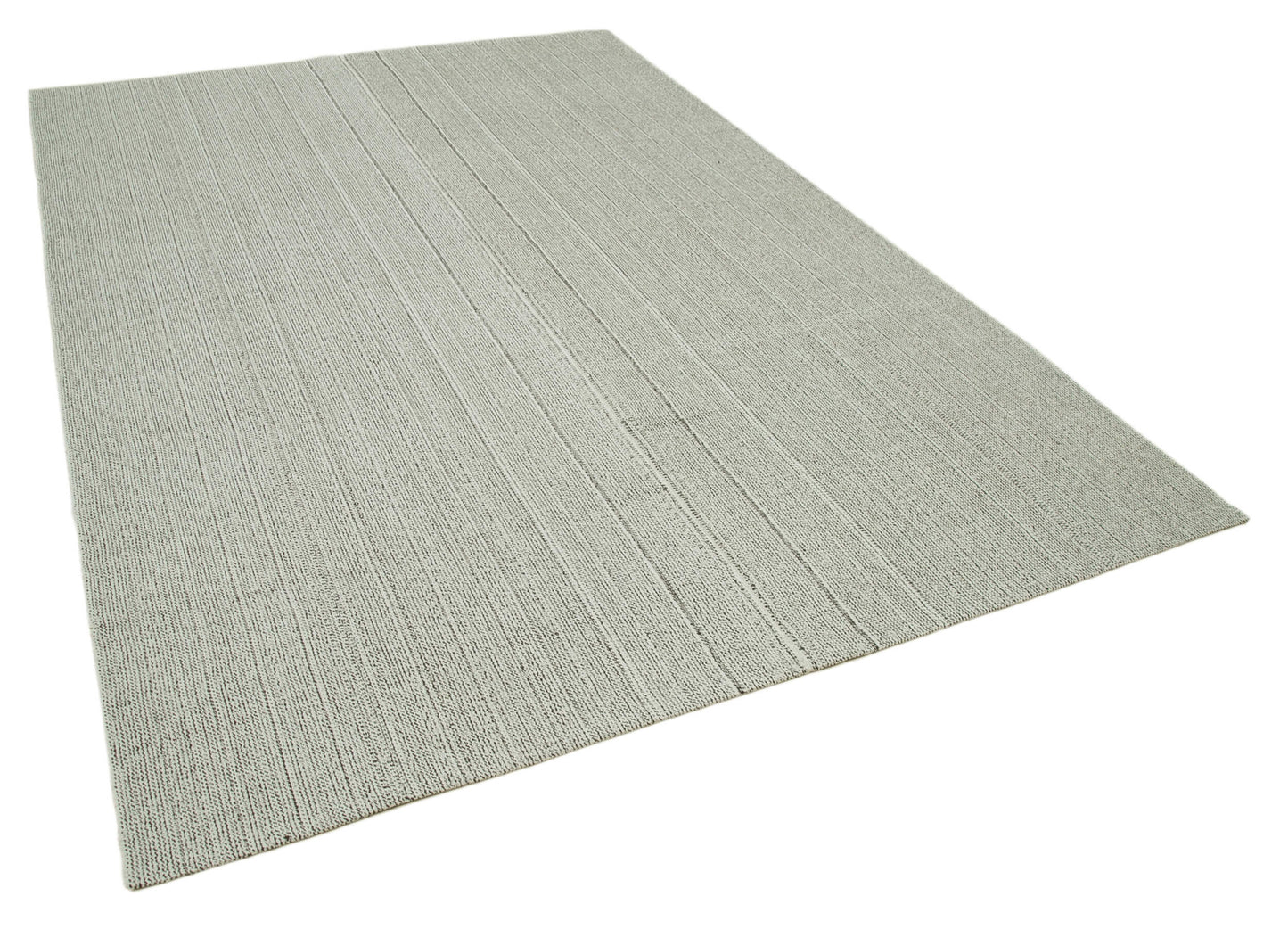 7x10 Beige Modern Kilim Rug - 36325