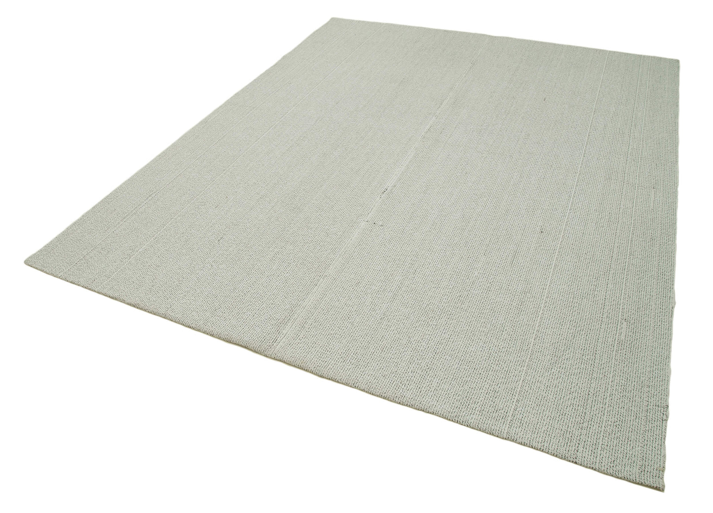 7x9 Beige Modern Kilim Rug - 36326