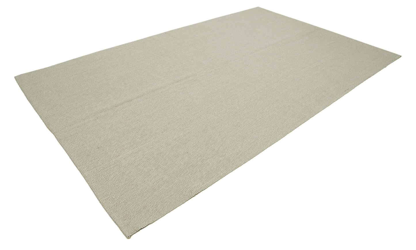 7x11 Beige Modern Kilim Rug - 36333