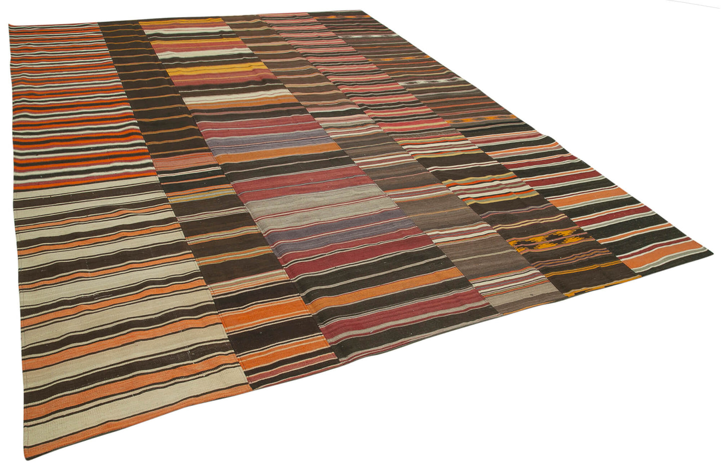 10x13 Multicolor Kilim Patchwork Rug - 36942