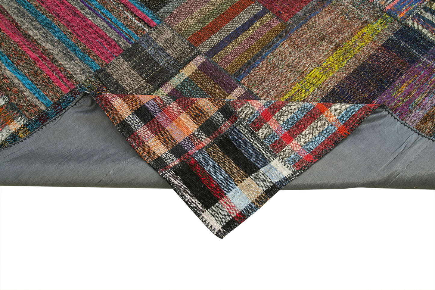 11x13 Multicolor Kilim Patchwork Rug - 36961