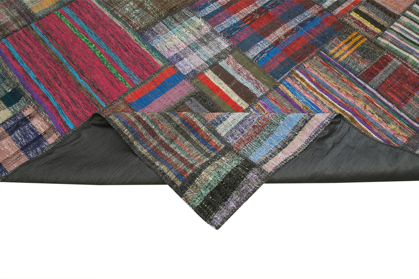 11x13 Multicolor Kilim Patchwork Rug - 36963