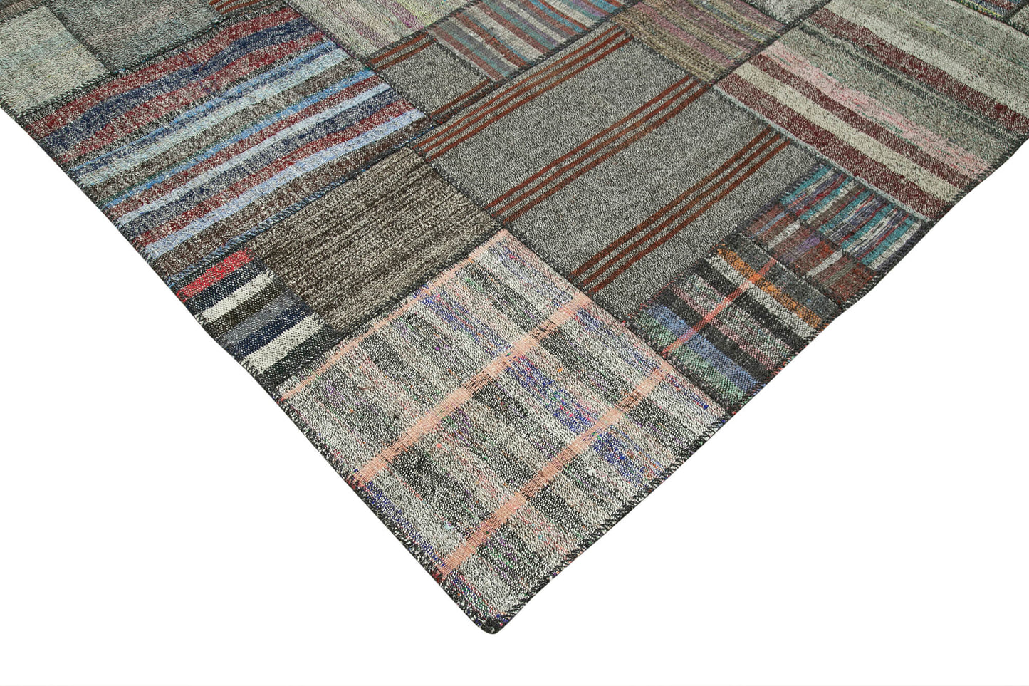 11x14 Multicolor Kilim Patchwork Rug - 36974