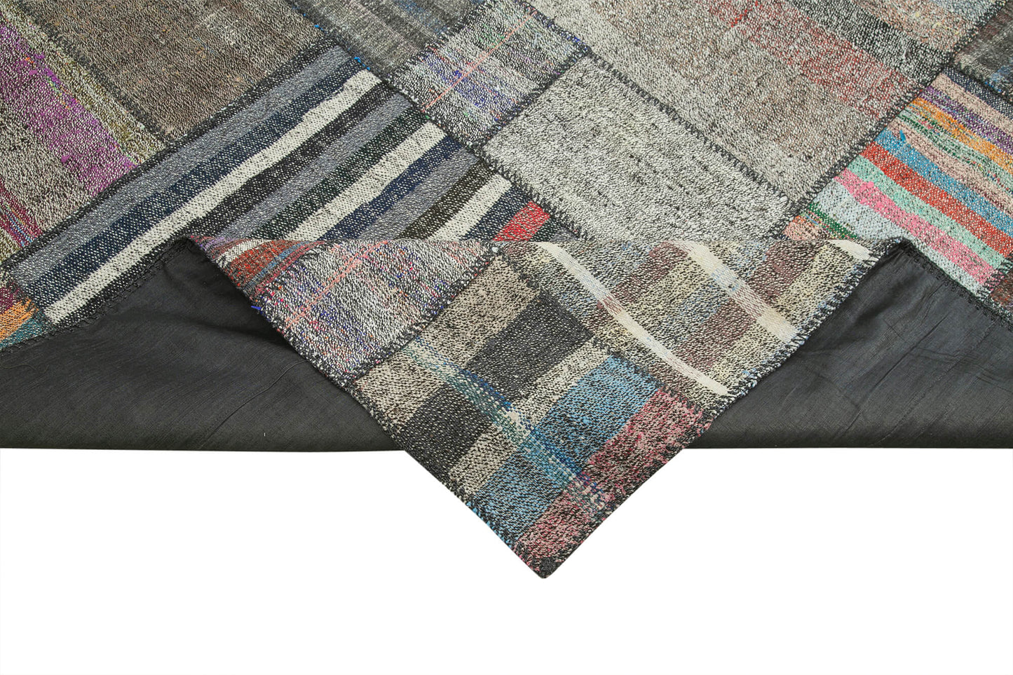 11x14 Multicolor Kilim Patchwork Rug - 36974