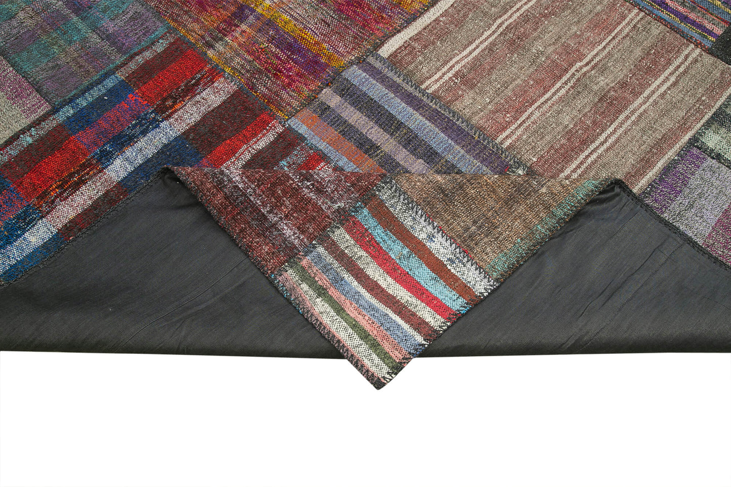 11x13 Multicolor Kilim Patchwork Rug - 36976