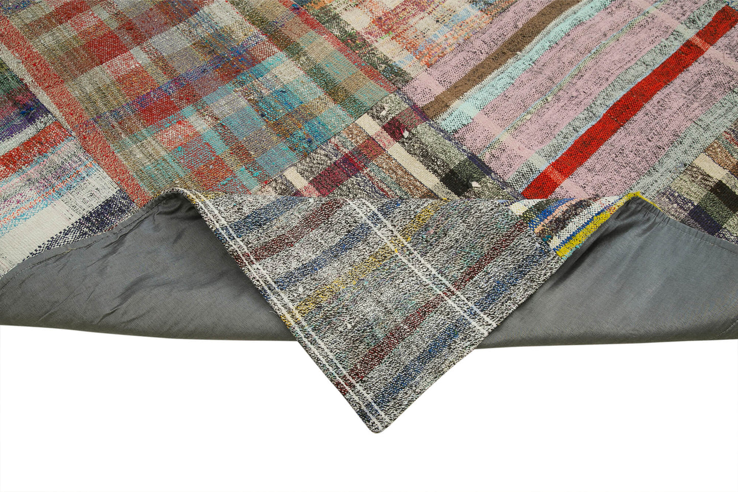 9x12 Multicolor Kilim Patchwork Rug - 36980