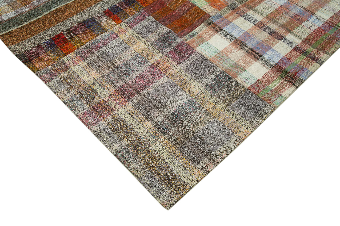 9x12 Multicolor Kilim Patchwork Rug - 36982