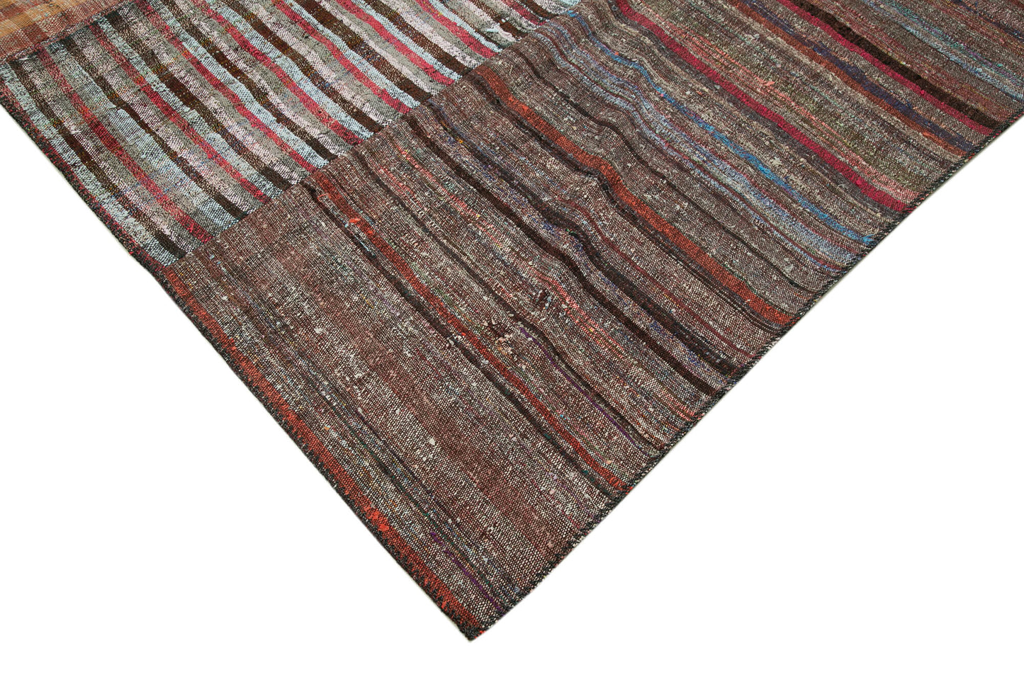 9x12 Multicolor Kilim Patchwork Rug - 37003