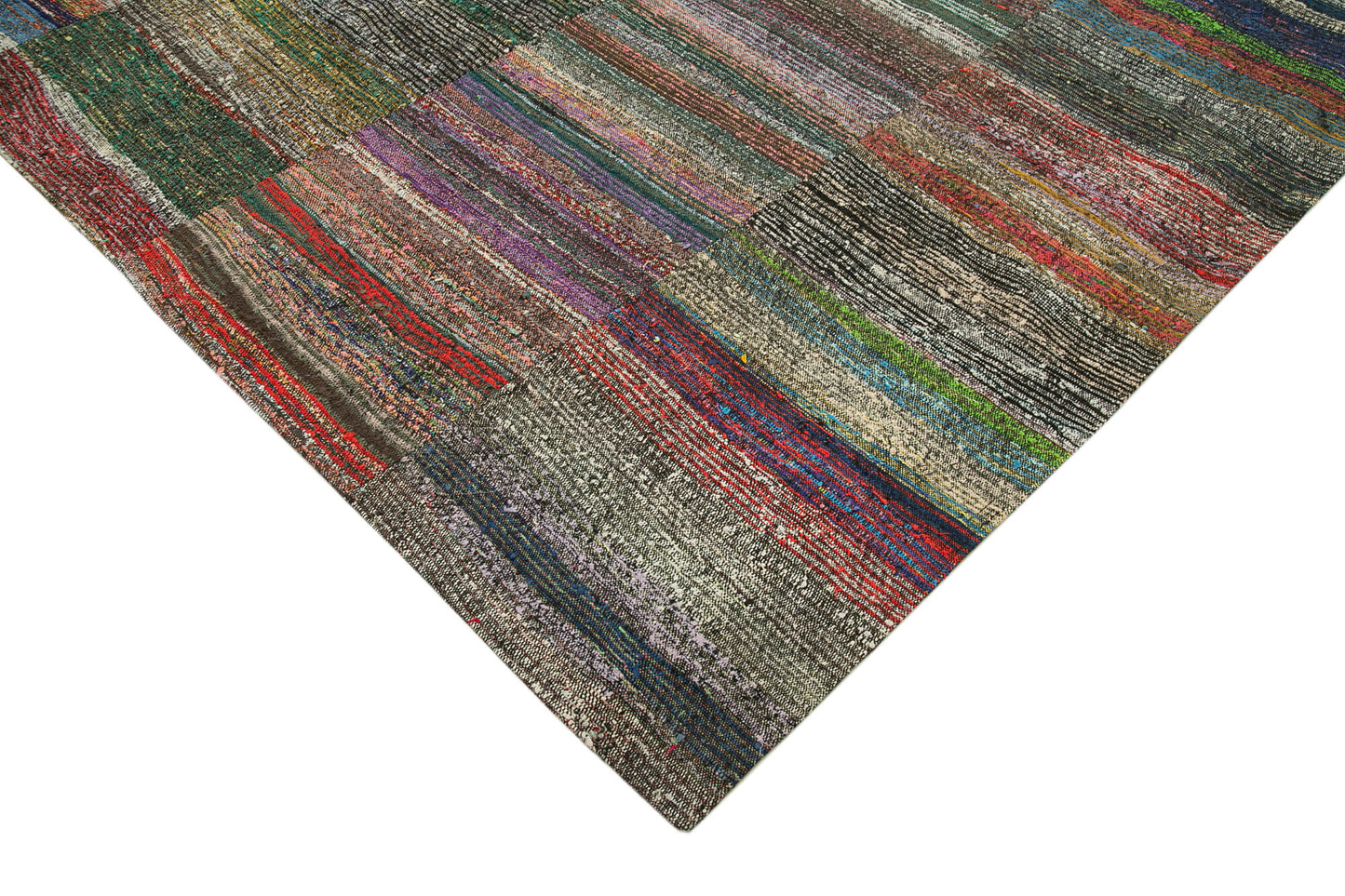 8x12 Multicolor Kilim Patchwork Rug - 37022