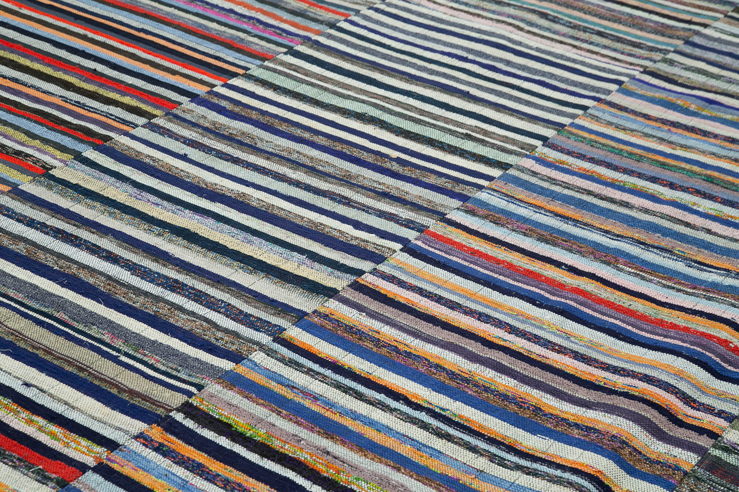 11x14 Multicolor Kilim Patchwork Rug - 37026