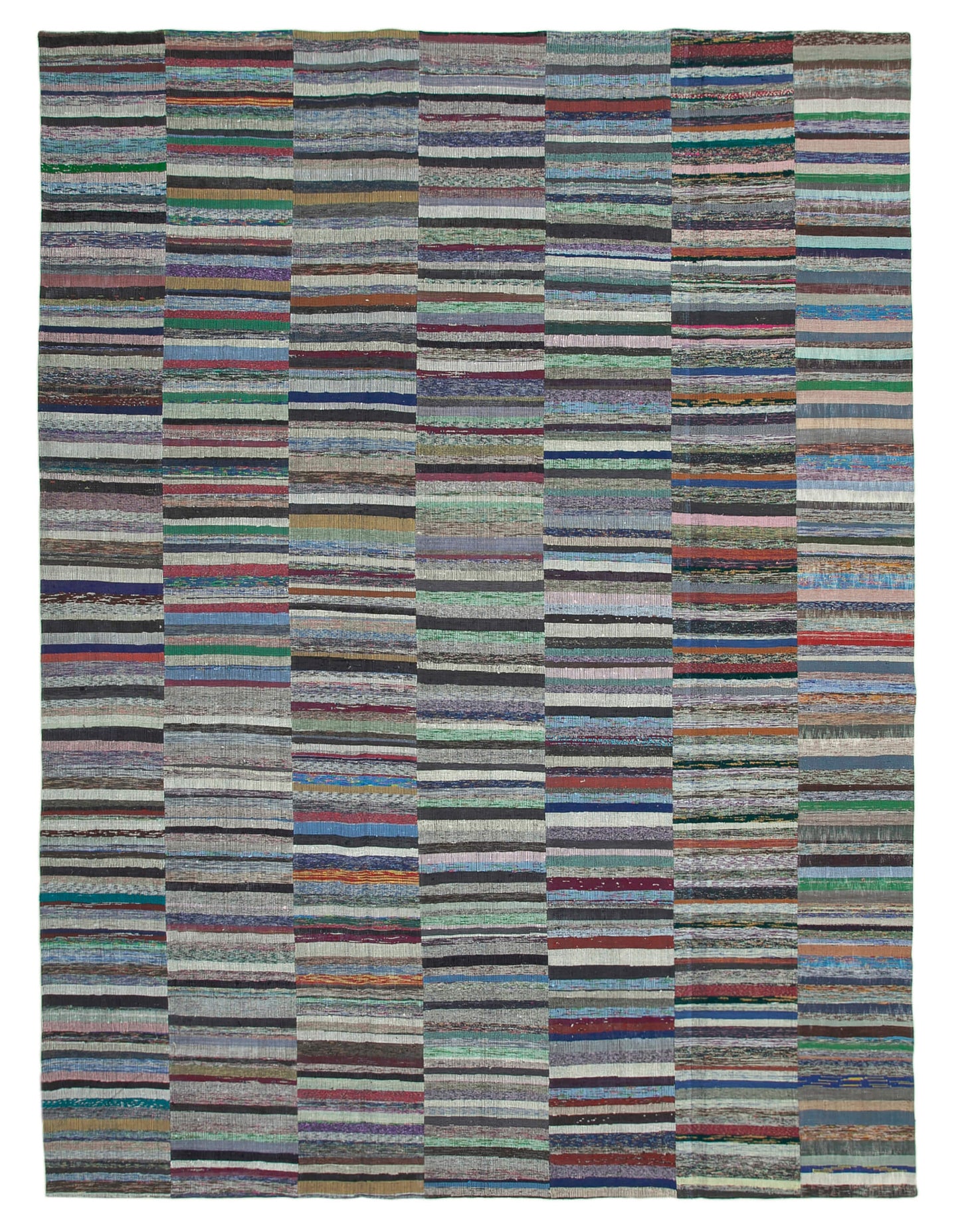 11x15 Multicolor Kilim Patchwork Rug - 37038
