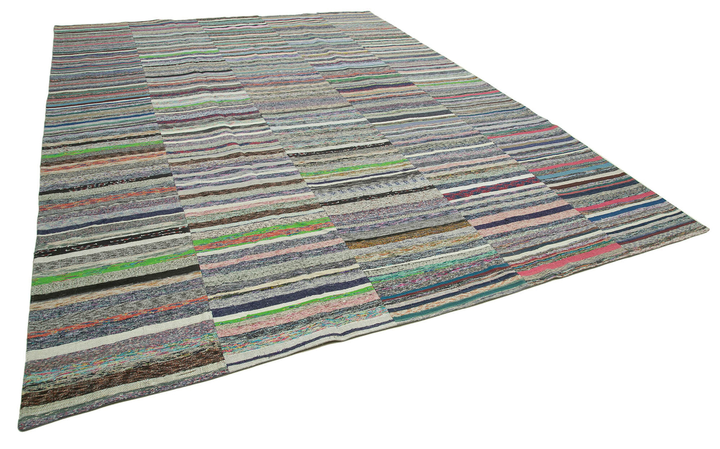 10x14 Multicolor Kilim Patchwork Rug - 37042