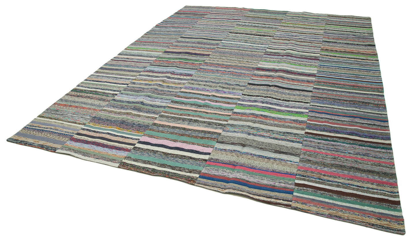 10x14 Multicolor Kilim Patchwork Rug - 37042