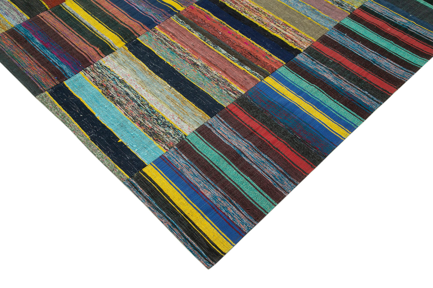 6x10 Multicolor Kilim Patchwork Rug - 37044