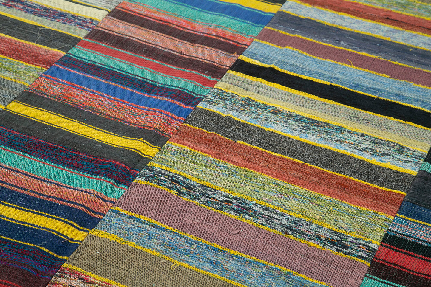 6x10 Multicolor Kilim Patchwork Rug - 37044