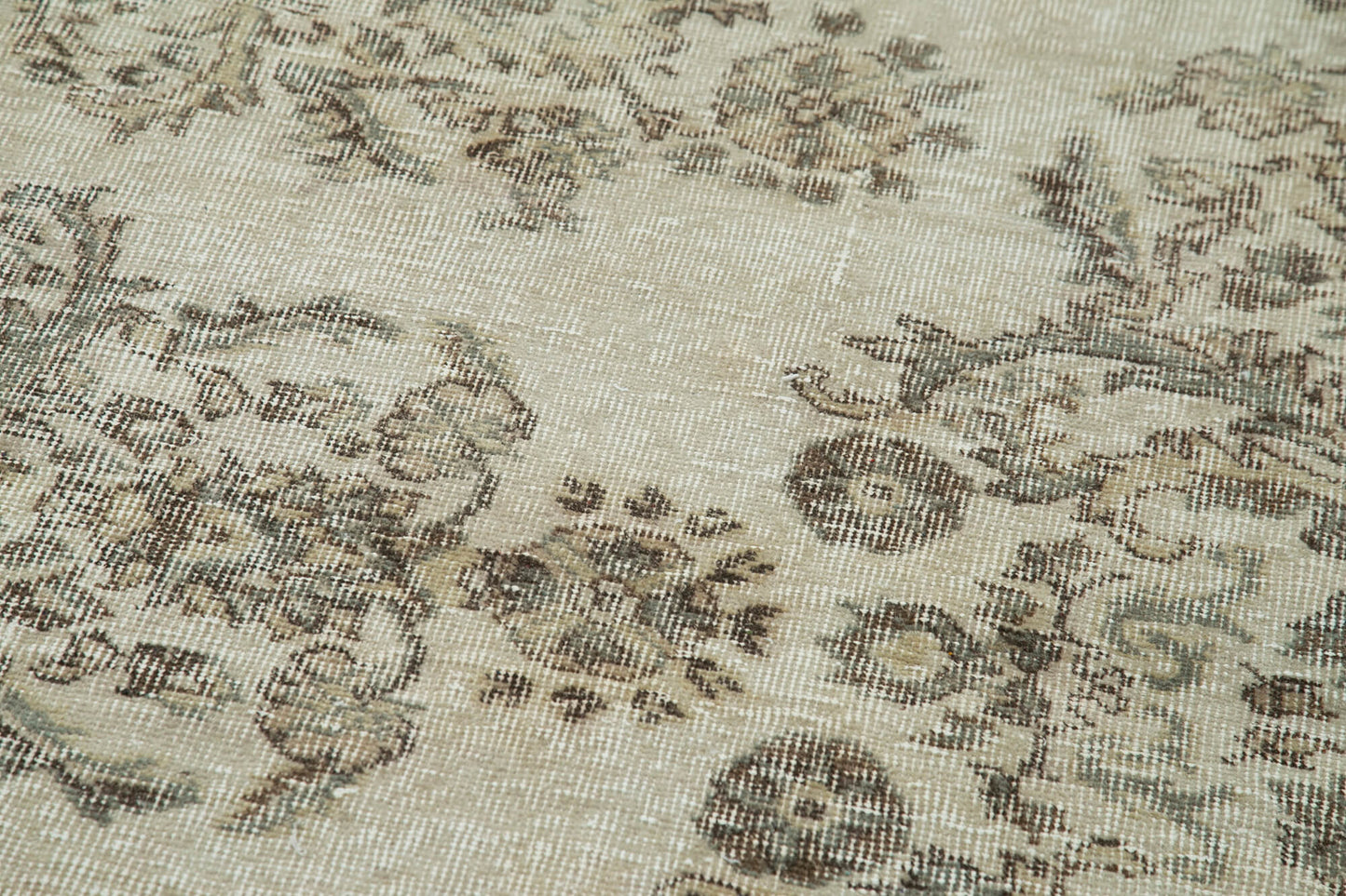 3x10 Beige Overdyed Runner Rug - 37079