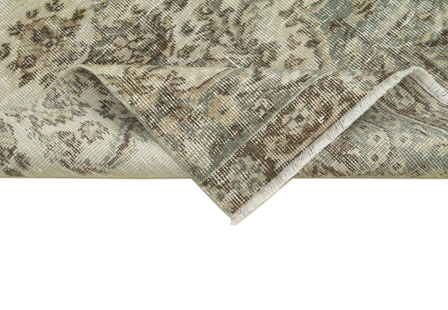 3x10 Beige Overdyed Runner Rug - 37079