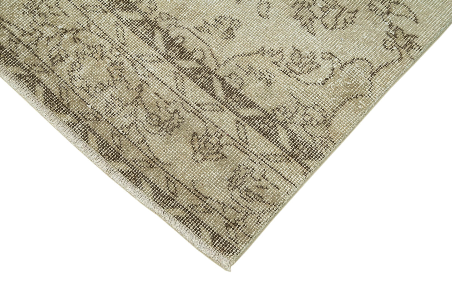 3x10 Beige Overdyed Runner Rug - 37101