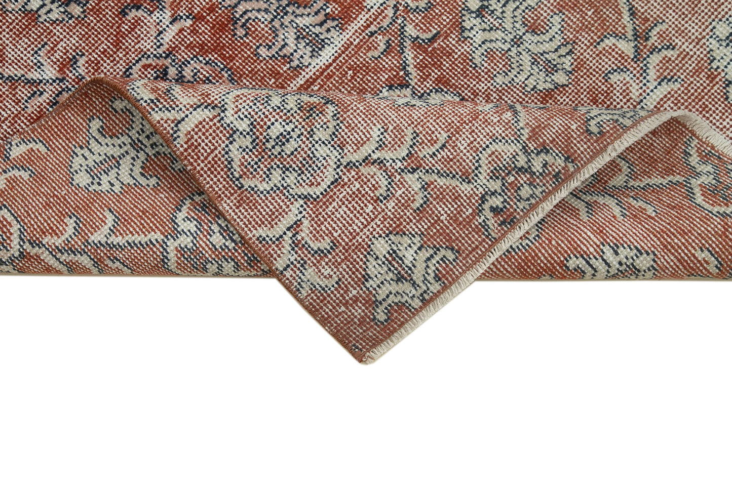 3x11 Red Overdyed Runner Rug - 37186