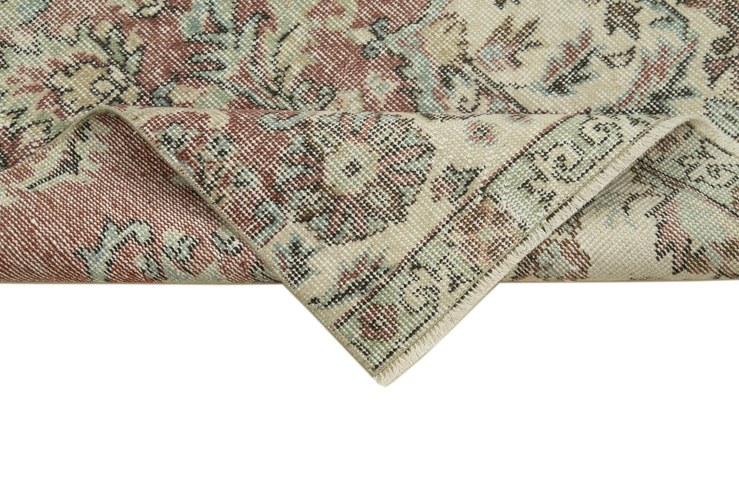 3x10 Beige Overdyed Runner Rug - 37189