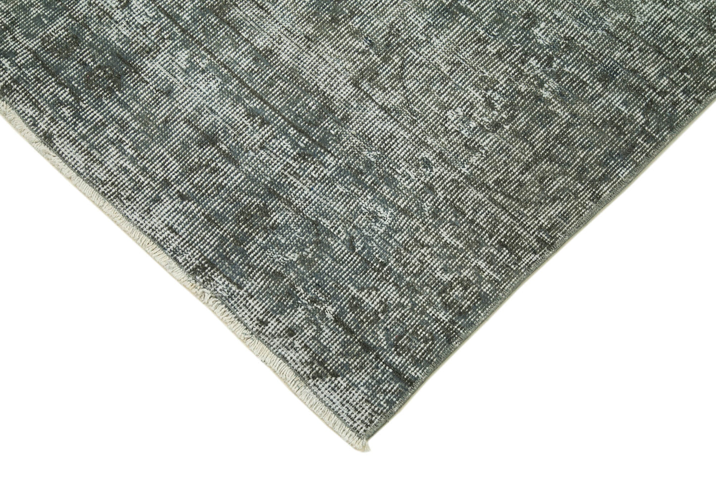 3x10 Grey Overdyed Runner Rug - 37192