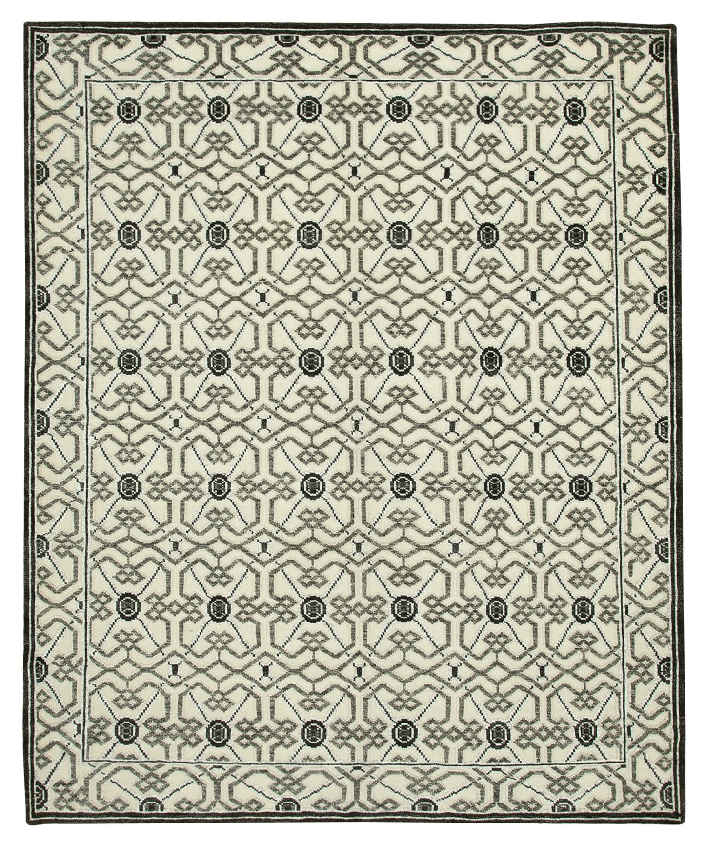 8x10 Beige Moroccan Rug - 37268