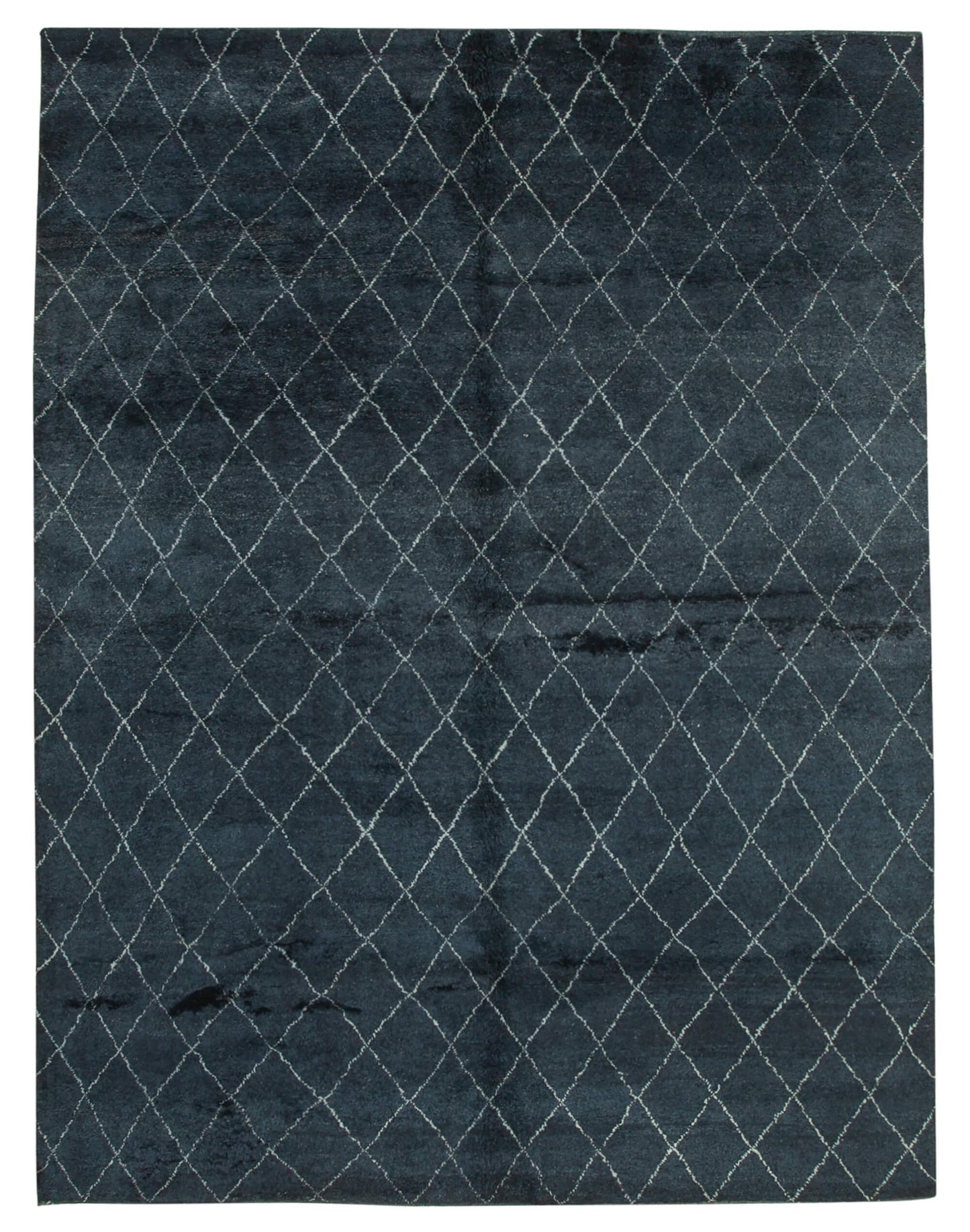 9x12 Black Moroccan Rug - 37289