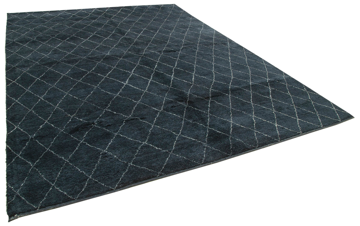 9x12 Black Moroccan Rug - 37289