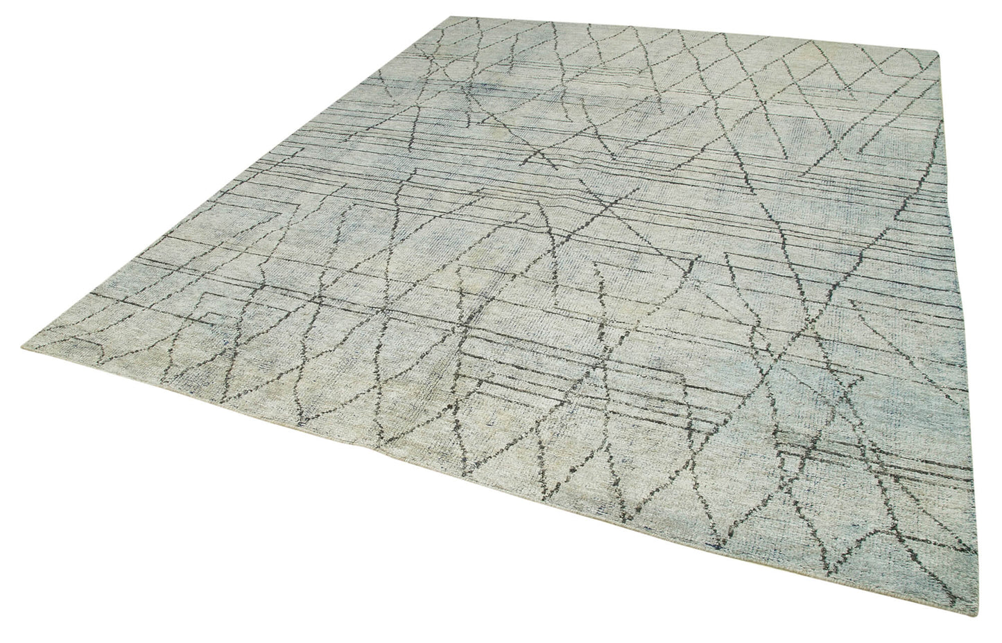 8x10 Beige Moroccan Rug - 37330