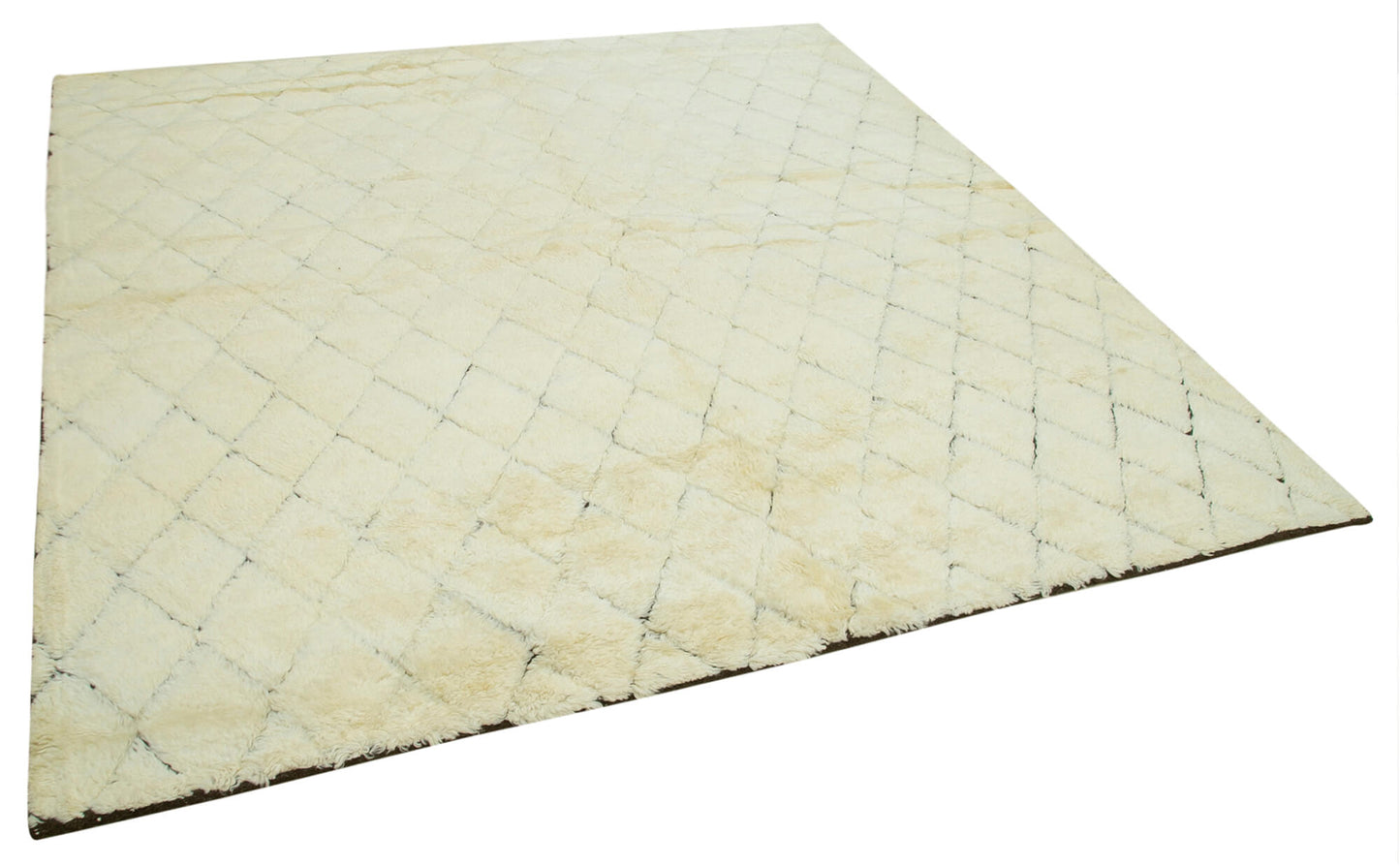 8x8 Beige Moroccan Rug - 37345