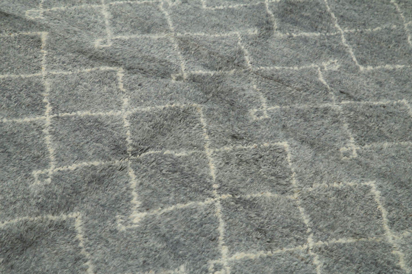 6x9 Grey Moroccan Rug - 37349