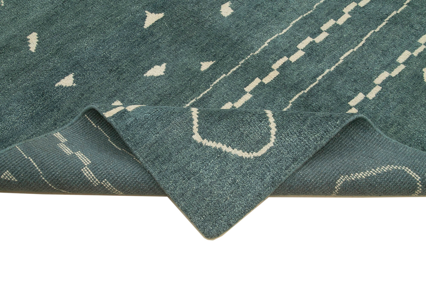 10x14 Blue Moroccan Rug - 37407