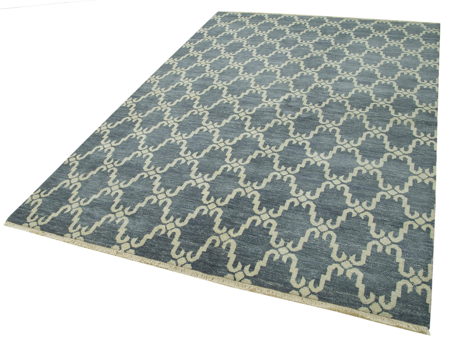 6x9 Blue Moroccan Rug - 37497