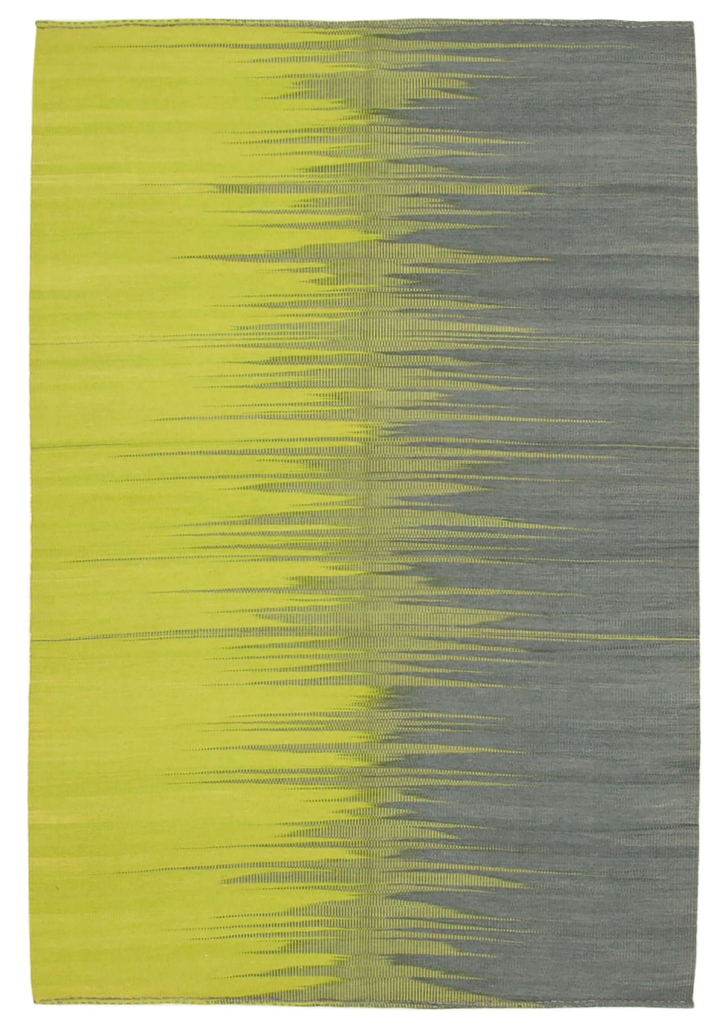 6x9 Grey Contemporary Kilim Rug - 37548